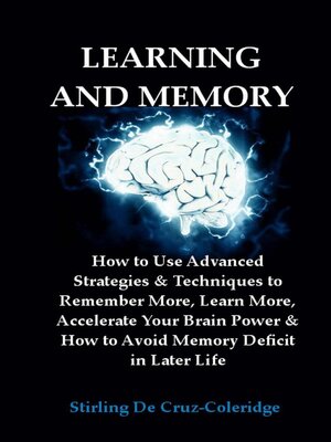 cover image of Learning and Memory